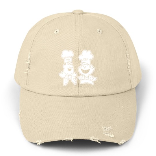Discover Burger Chef And Jeff Unisex Distressed Caps Unisex Distressed Caps