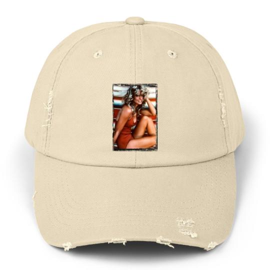 Discover 70s Farrah hot - Farrah Fawcett - Unisex Distressed Caps