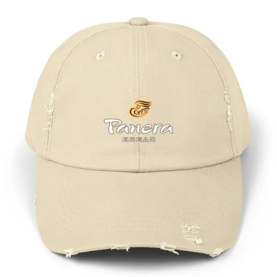 Discover Bestselling Panera Bread Logo Essential Unisex Distressed Caps | Essential Unisex Distressed Caps