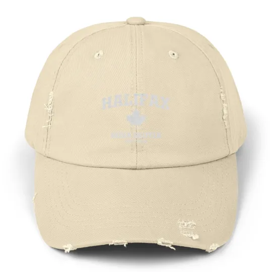 Discover Halifax Nova Scotia Canada - Halifax Canada - Unisex Distressed Caps