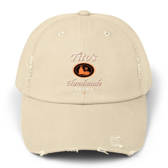 Discover Tito Unisex Distressed Caps, TITO'S Handmade Vodka Unisex Distressed Caps, Austin Unisex Distressed Caps