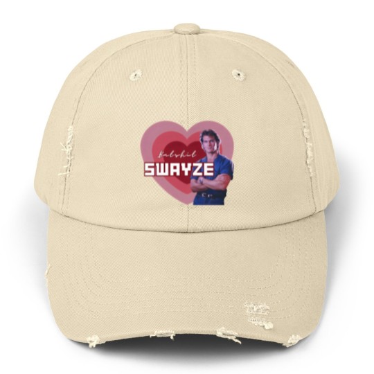 Discover Batshit Swayze Patrick Swayze Superfan Unisex Distressed Caps