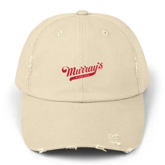 Discover Murray's Cheese Unisex Distressed Caps
