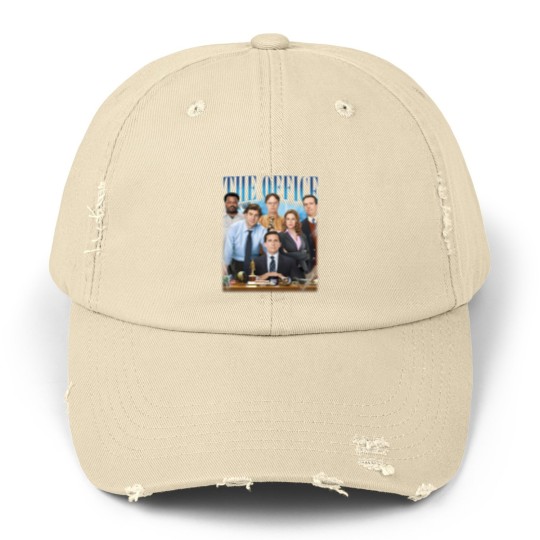 Discover Limited The Office TV Show Vintage Unisex Distressed Caps