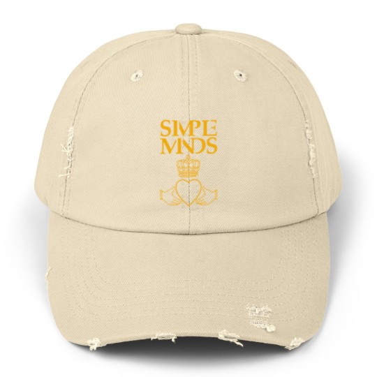 Discover Simple Minds Logo Unisex Distressed Caps
