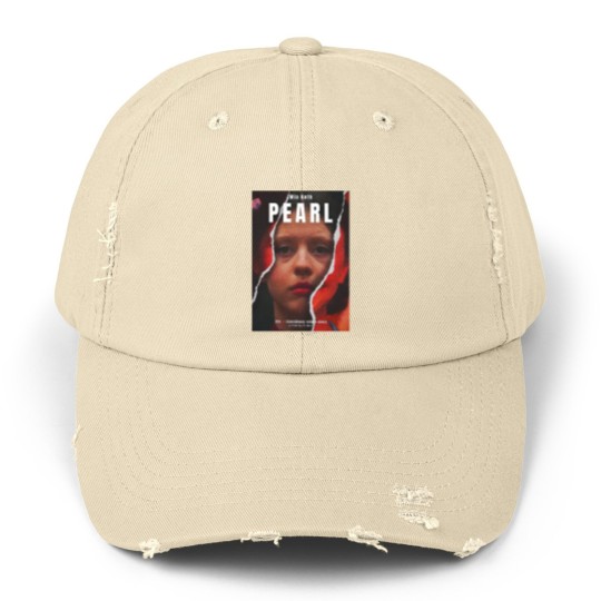 Discover Pearl Movie Unisex Unisex Distressed Caps, Mia Goth