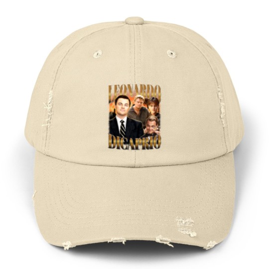 Discover Leonardo Dicaprio Bootleg Unisex Distressed Caps - Leonardo Dicaprio