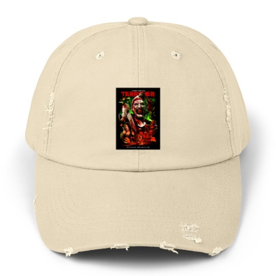 Discover Hell On Unisex Distressed Caps Terrifiers 2 Unisex Distressed Caps, Scary Clown Unisex Distressed Caps, Halloween Unisex Distressed Caps
