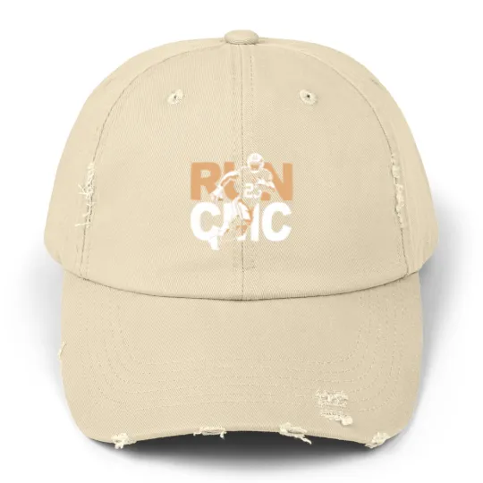 Discover San Francisco Christian McCaffrey "RUN CMC" Unisex Distressed Caps