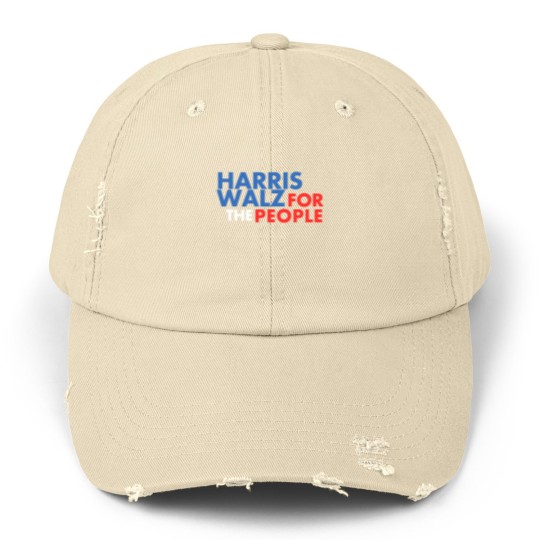 Discover Harris Walz For The People, Harris Walz , Harris Walz Unisex Distressed Caps