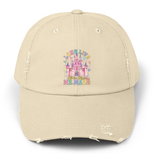 Discover Long Live All The Magic We Made Unisex Distressed Caps, Vintage Long Live All The Magic We Made