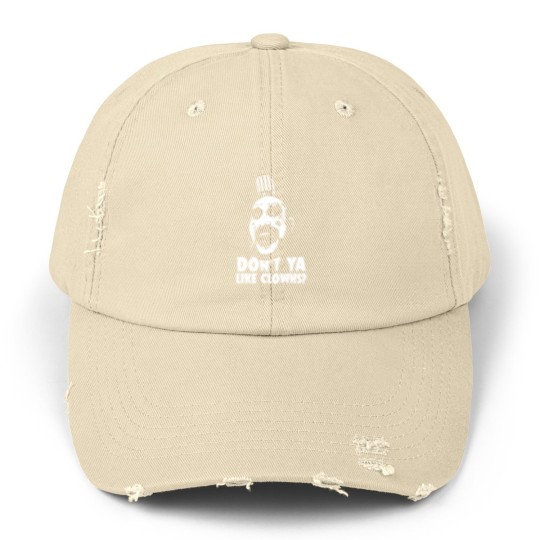 Discover Don’t ya like clowns? Unisex Distressed Caps