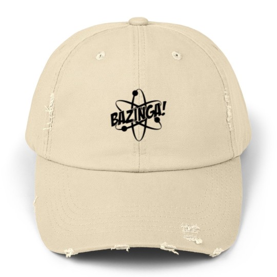 Discover Bazinga Unisex Distressed Caps