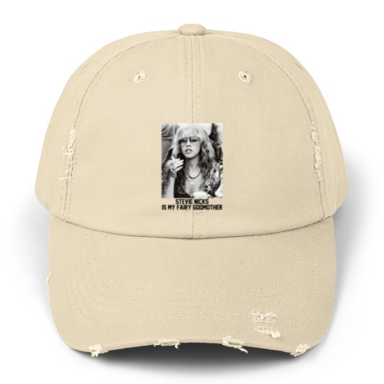Discover Stevie Nicks Is My Fairy Godmother Unisex Distressed Caps