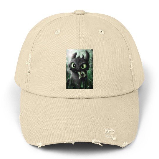 Discover How To Train Your Dragon, Toothless Gifts For Men & Women Unisex Distressed Caps