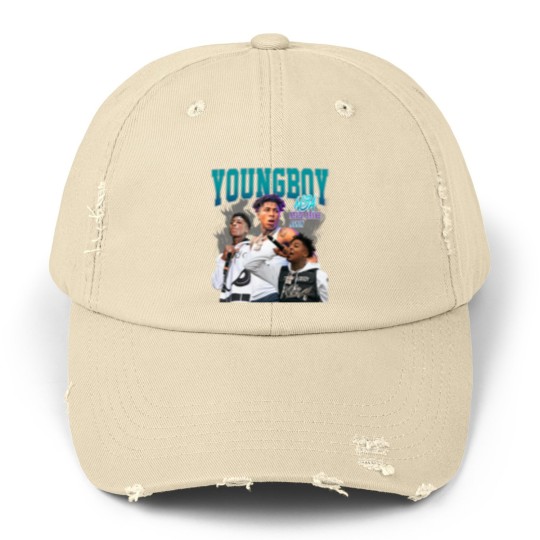 Discover Youngboy Unisex Distressed Caps, Vintage Youngboy Unisex Distressed Caps, Retro Youngboy Unisex Distressed Caps
