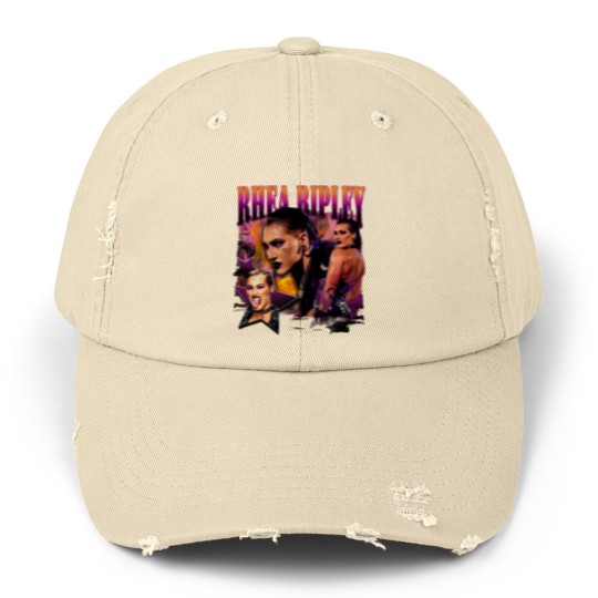 Discover Rhea Ripley  vintage Rhea Ripley Unisex Distressed Caps style Unisex Distressed Caps great gift