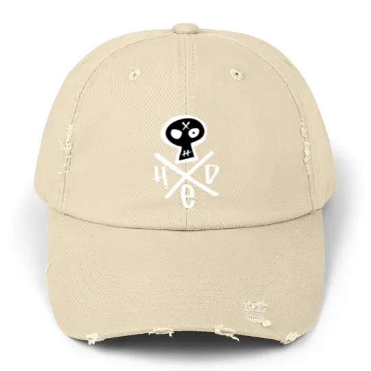 Discover Hed PE Unisex Distressed Caps
