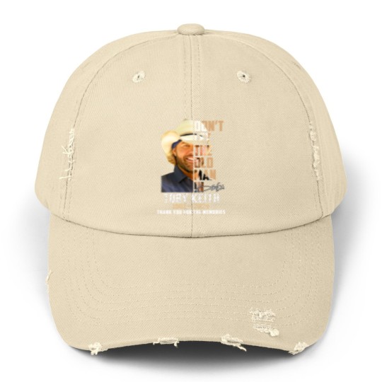 Discover Toby Keith Unisex Distressed Caps, In Memory Of Toby Keith 1961 2024 Unisex Distressed Caps, Toby Keith Honoring Unisex Distressed Caps