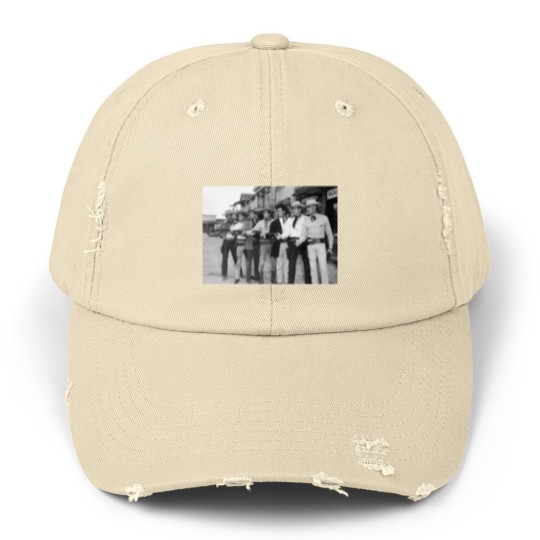 Discover 1950s western tv shows Classic Unisex Distressed Caps