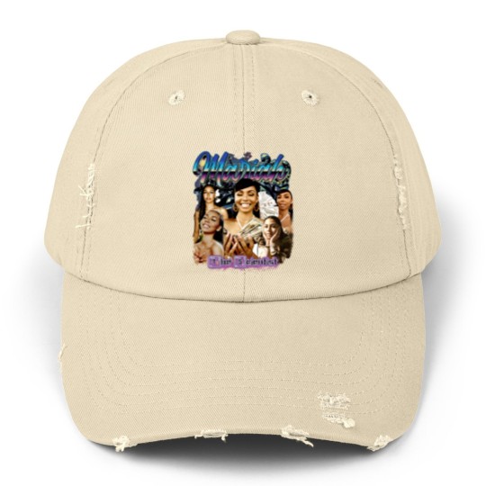 Discover Vintage Mariah the Scientist Unisex Distressed Caps, Mariah the Scientist