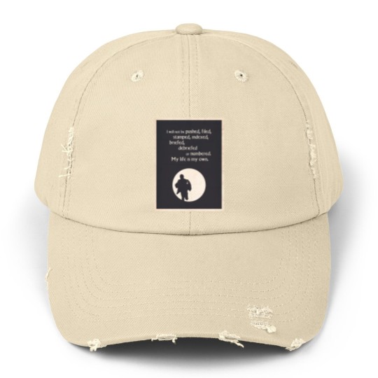Discover TV Quote - The Prisoner Unisex Distressed Caps