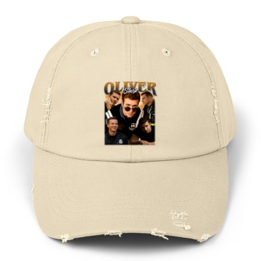 Discover Oliver Stark Vintage Unisex Distressed Caps