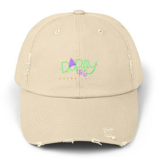 Discover Dopey Challenge ChEAR Squad Unisex Distressed Caps, WDW Dopey Runner Cheering Family Unisex Distressed Caps