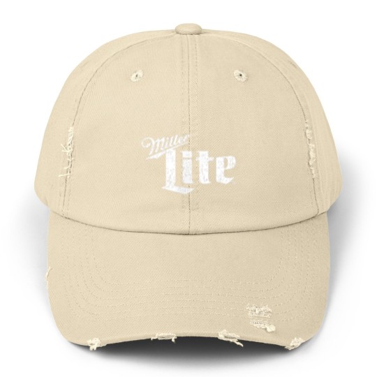 Discover Miller Lite St Patricks Day Shamrocks Light Beer 1975 Unisex Distressed Caps
