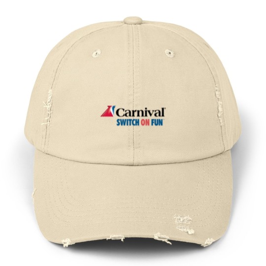 Discover Carnival cruise (2) Unisex Distressed Caps