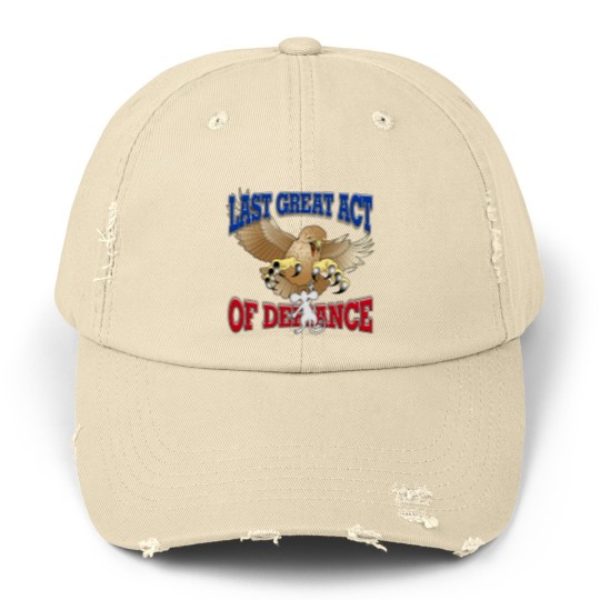 Discover Last Great Act of Defiance Unisex Distressed Caps