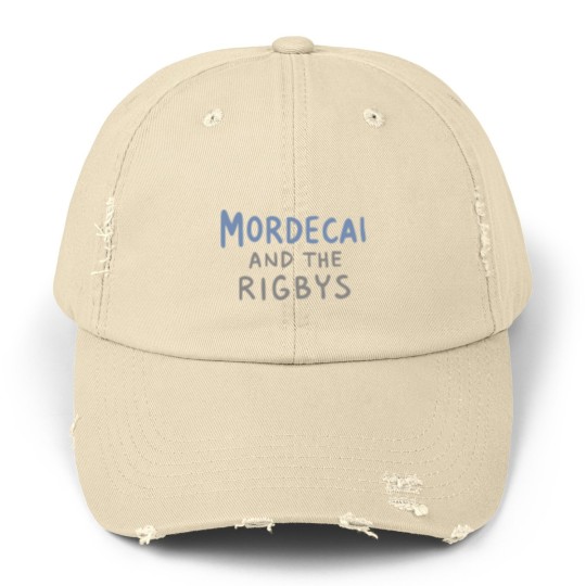 Discover Mordecai and the Rigbys Ringer Unisex Distressed Caps, The Regular Show Unisex Distressed Caps, Unisex Ringer Unisex Distressed Caps