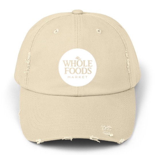 Discover Whole Foods Market Unisex Distressed Caps
