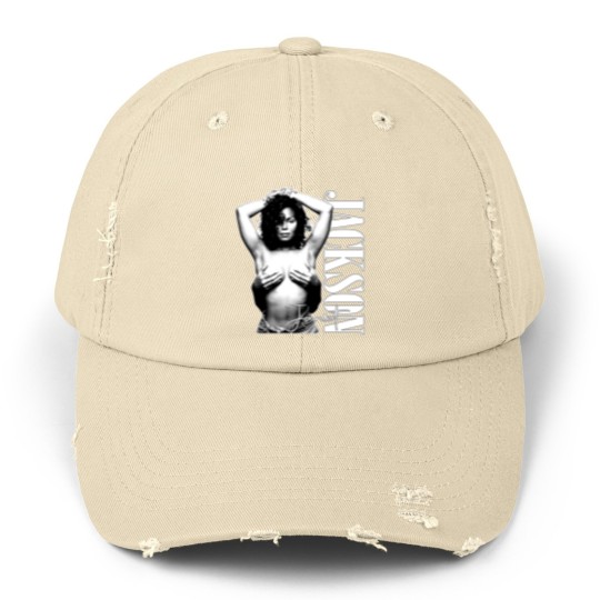 Discover Janet Jackson Concert Tour Unisex Distressed Caps, Vintage Janet Jackson Unisex Distressed Caps