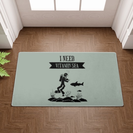 Discover Scuba, Scuba Diving Doormats, Scuba Diver Doormats