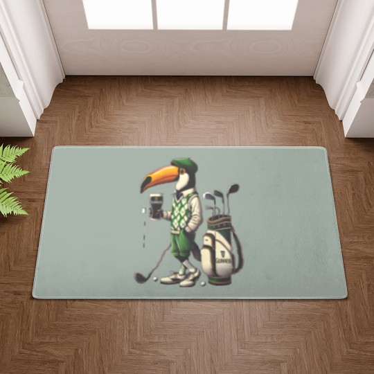 Discover Guinness Golf Irish ToucanBru Unisex Heavy Cotton Doormats