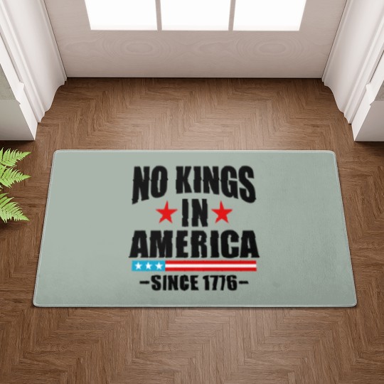 Discover No Kings in America Doormats Anti-Trump, Protest Doormats Democracy Doormats Protest Gift for Anti-MAGA Patriotic Doormats We The People No Kings In America