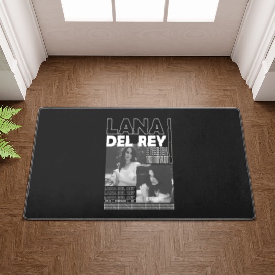 Discover Lana Del Rey Graphic Doormats , Retro Country Music Doormats