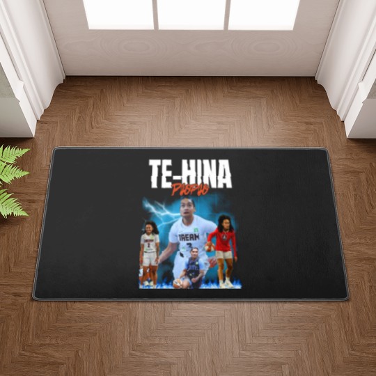 Discover Te-Hina Paopao Graphic Basketball Doormats, Unisex Sports Doormats