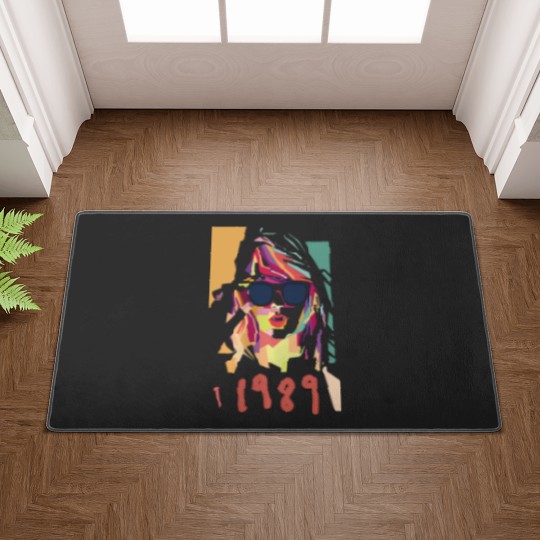 Discover Kids 1989 Watercolor Taylorr Swifts Vintage Doormats