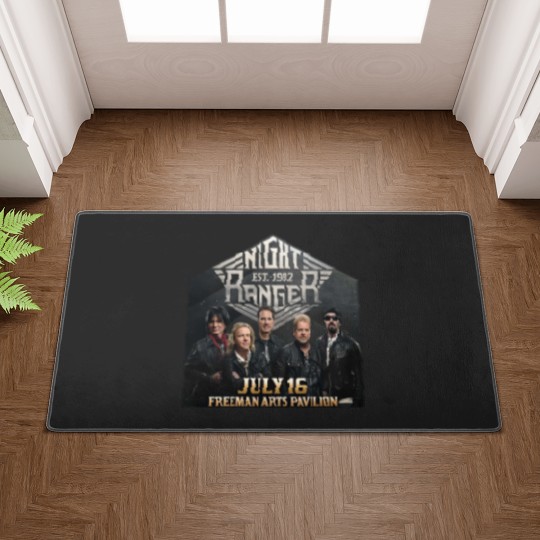 Discover New Night Ranger 2024 Tour Short Sleeve Gift For Fan Doormats