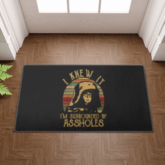 Discover Spaceballs Dark Helmet I Knew It Im Surrounded By Assholes Vintage Doormats