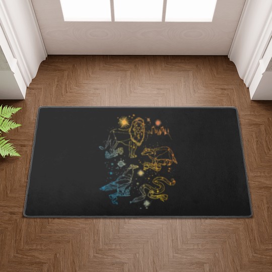 Discover Rainbow HOGWARTS™ Houses Constellations Doormats