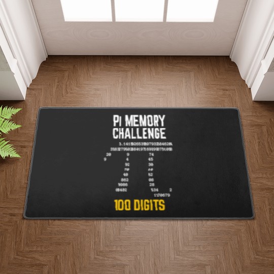Discover 100 Digits of Pi Memory Challenge - Pi Day Doormats