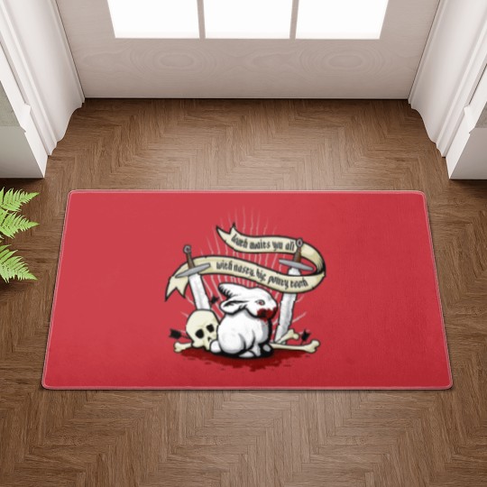 Discover Killer Rabbit Doormats