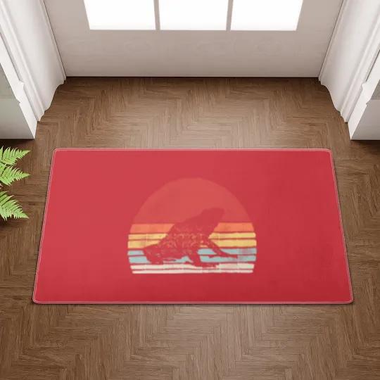 Discover Vintage Retro Poison Dart Frog Doormats