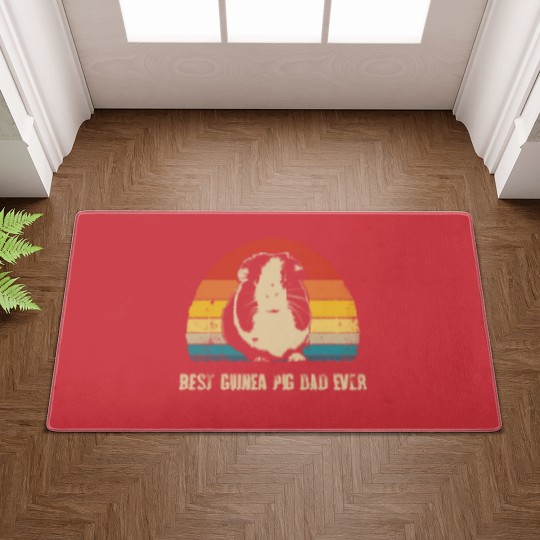 Discover Best Guinea Pig Dad Ever Doormats Pig Daddy Doormats