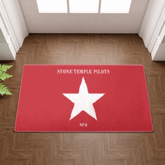 Discover Stone Temple Pilots Rock Band Number 4 Album Cover Adult Short Sleeve Doormats