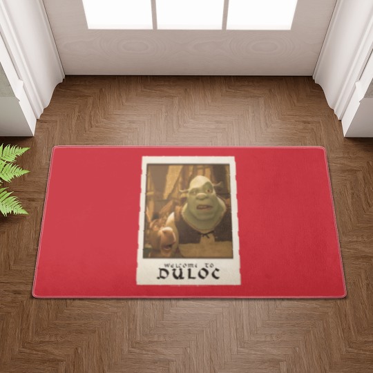 Discover Shrek Welcome To Duloc Shrek And Donkey Polaroid Doormats