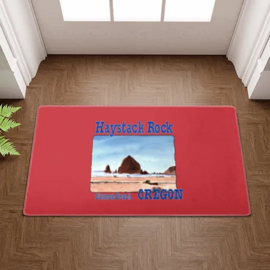 Discover Haystack Rock, Cannon Beach, Oregon - Haystack Rock - Doormats